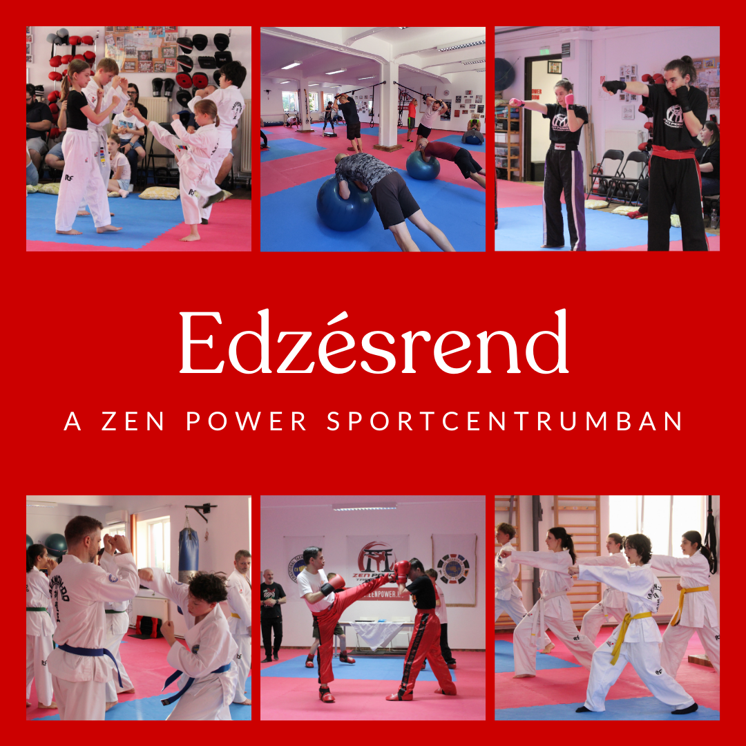 Edzésrend a Zen Power Sportcentrumban